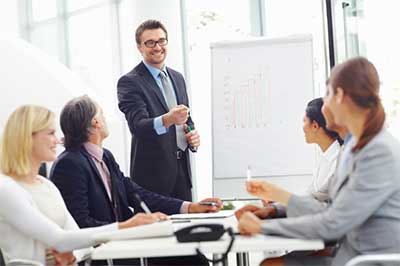 Man Giving Presentation